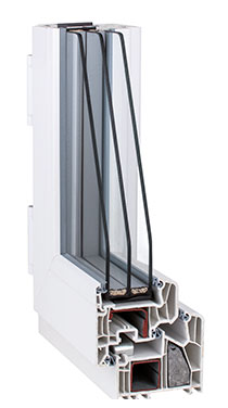 PVC okna, Veka alphaline 90MD